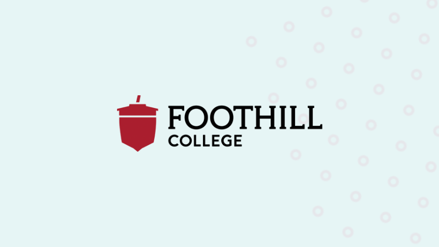 Togetherall Graphic with Foothill College Logo