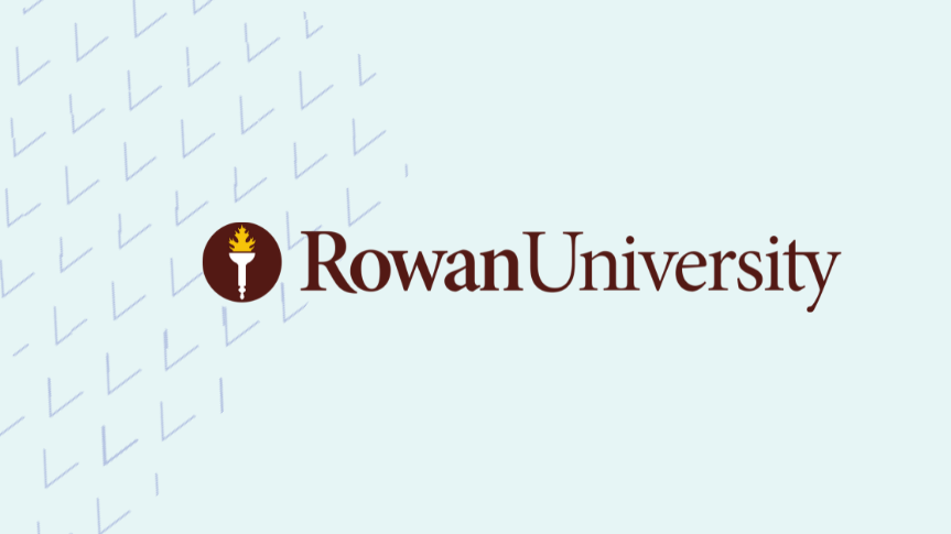 Togetherall graphic with Rowan University Logo