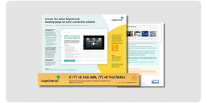 Promote using website