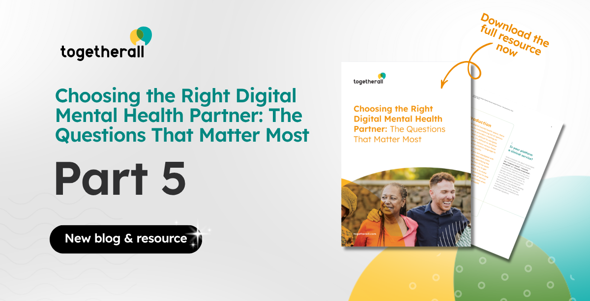 Banner image with a preview of the document 'choosing the right digital mental health provider: the questions that matter most'