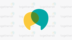 Video thumbnail showing the togetherall icon in the center.